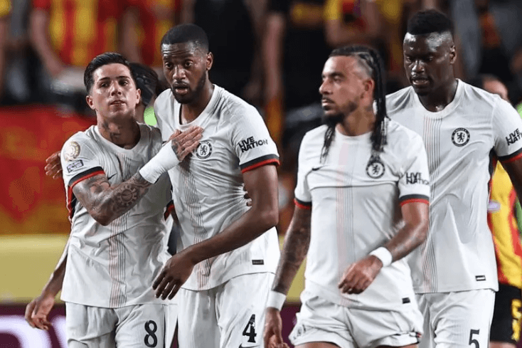 Players from Chelsea gather in the field after a FIFA Club World Cup game in file photo.
